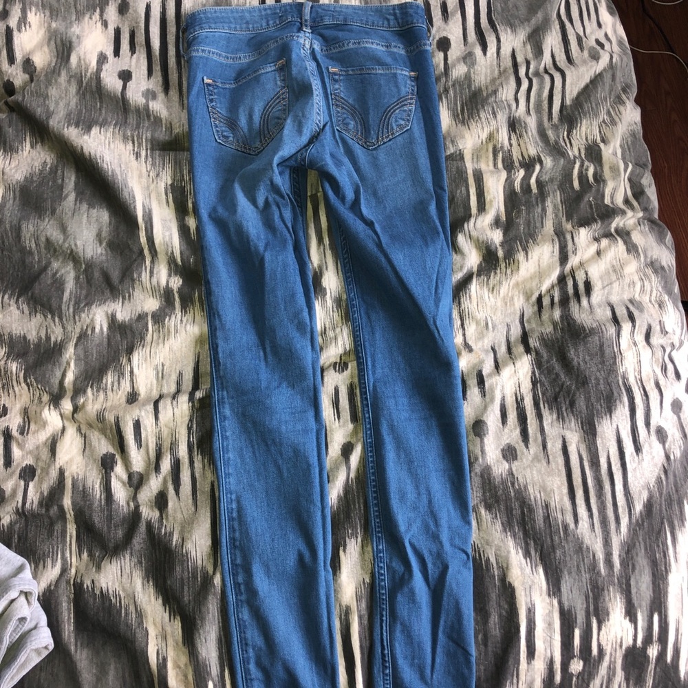 Hollister medium wash jegging